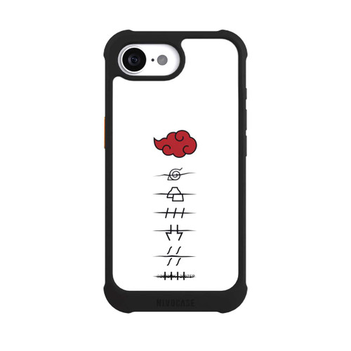 Apple iPhone 17e NIVOmax Akatsuki Mitgliedersymbole Weiß