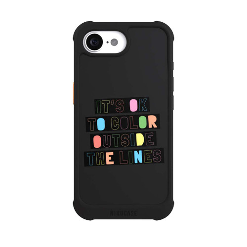 Apple iPhone 17e NIVOmax Color Outside The Line Transparent