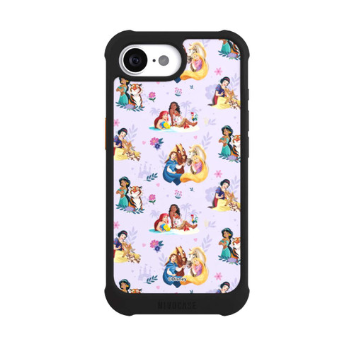 Apple iPhone 17e NIVOmax Princess Floral Pattern Purple