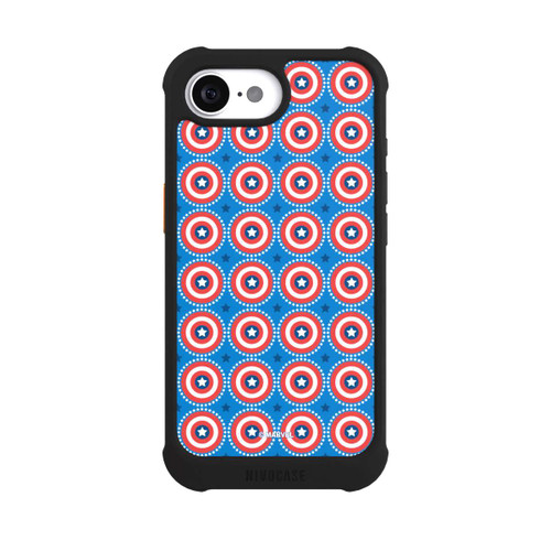 Apple iPhone 17e NIVOmax Captain American Shield Pattern