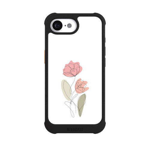 Apple iPhone 17e NIVOmax Blume Line Art Rot