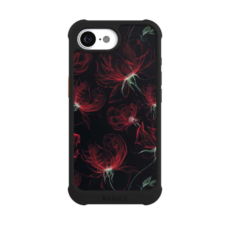 17 e NIVOmax Red Flowers Wallpaper