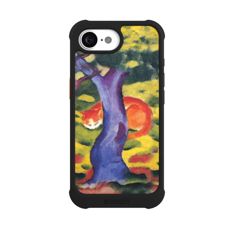 17 e NIVOmax Katze hinter Einem Baum von Franz Marc
