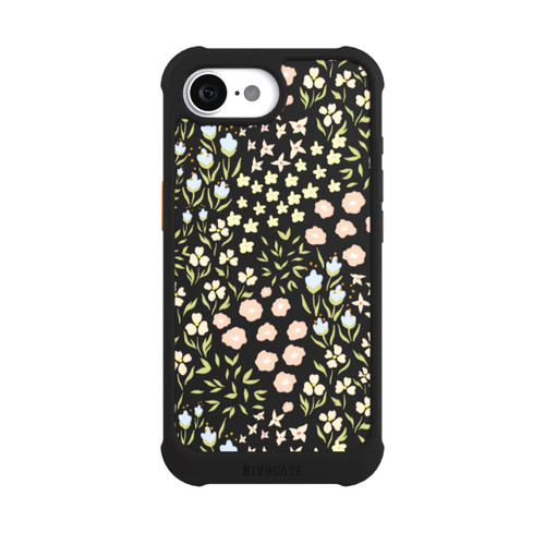 Apple iPhone 17e NIVOmax Blumenmuster Pastell Transparent