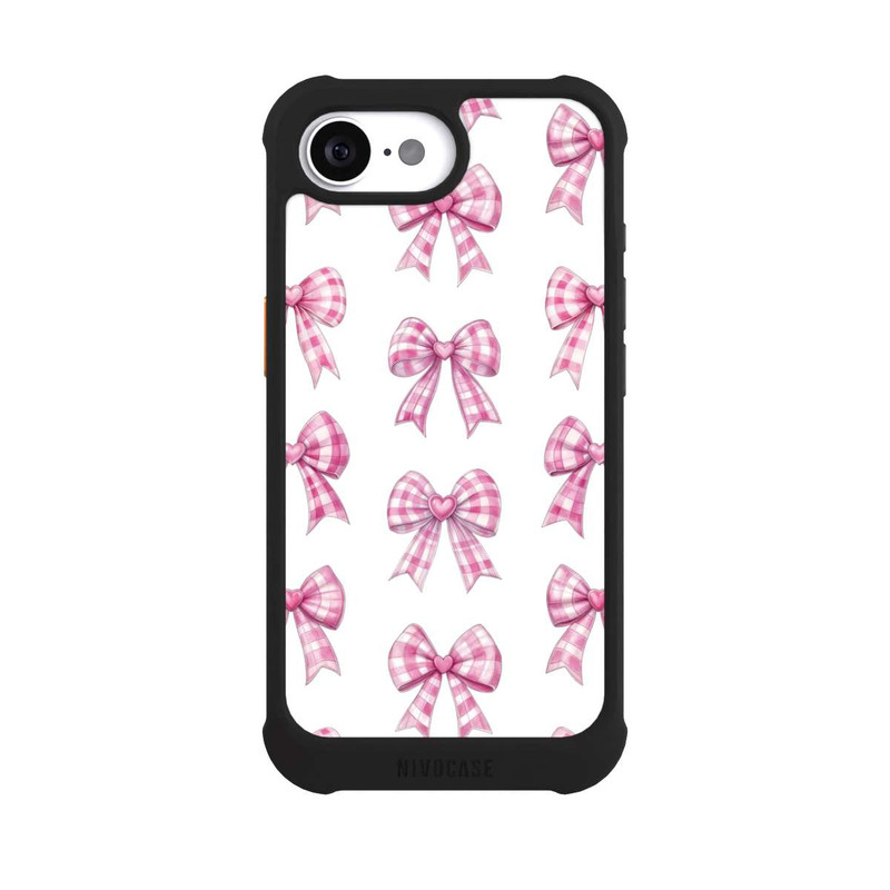 17 e NIVOmax Pink Gingham Hearts and Bows