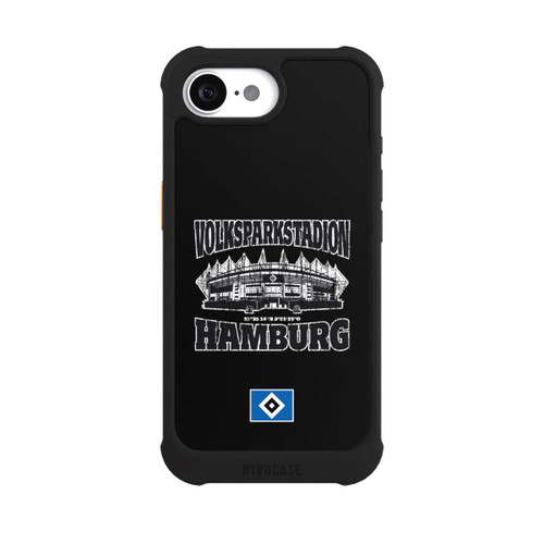 Apple iPhone 17e NIVOmax HSV Volksparkstadion Schwarz