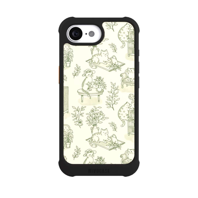 17 e NIVOmax Chonky Cats Toile de Jouy