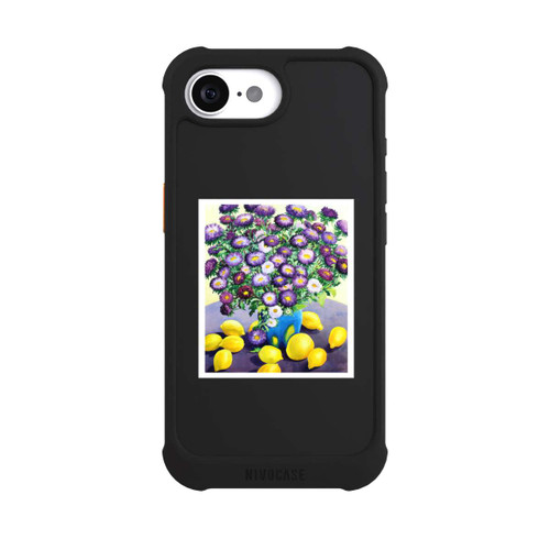 Apple iPhone 17e NIVOmax Purple Asters and Lemons by Christopher Ryland