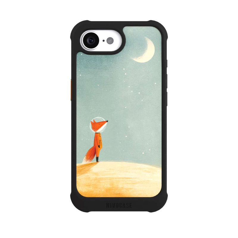iPhone 17e NIVOmax Fuchs im Mondlicht
