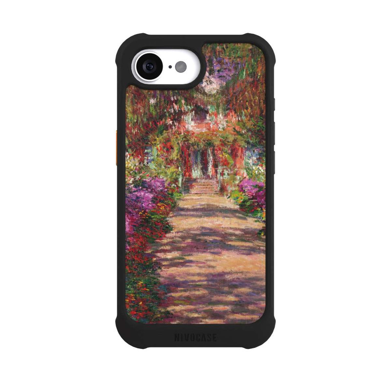 17 e NIVOmax Eine Allee in Monets Garten in Giverny by Claude Monet