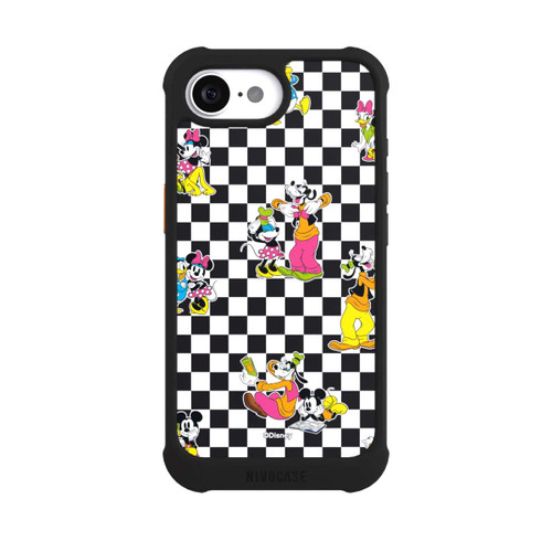 Apple iPhone 17e NIVOmax Donald and Friends Pattern Black and White