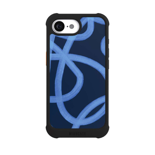 Apple iPhone 17e NIVOmax Laced Up Tones of Blue