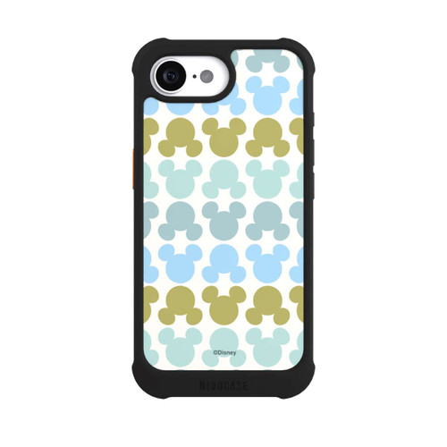 Apple iPhone 17e NIVOmax Disney Mickey Icon Pattern Green and Blue
