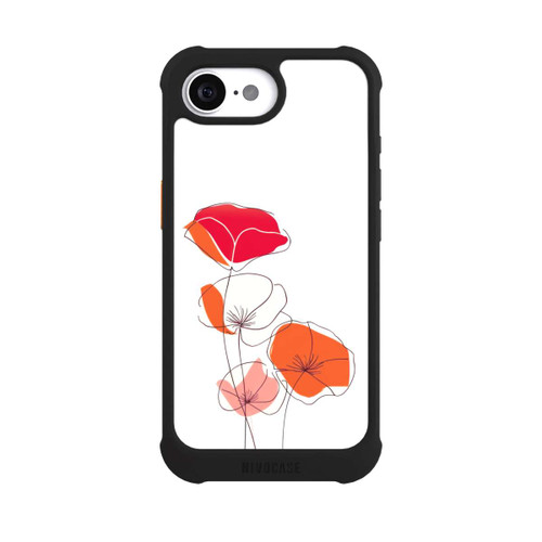 Apple iPhone 17e NIVOmax Poppies Line Art