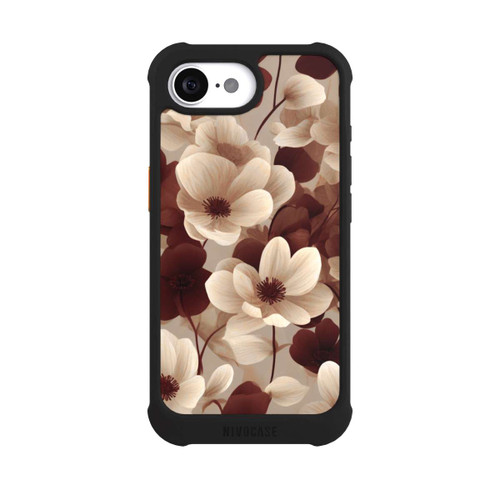 Apple iPhone 17e NIVOmax Naturfarbenes Blumenmuster mit KI