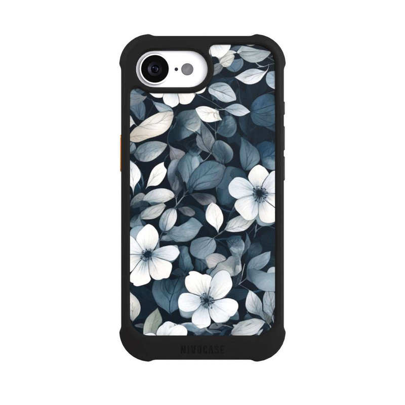 iPhone 17e NIVOmax Blaue Negativblumen mit KI