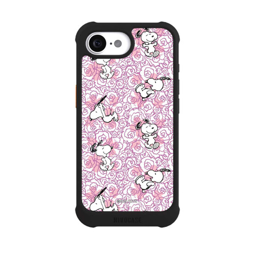 Apple iPhone 17e NIVOmax Peanuts Pink Roses Pattern