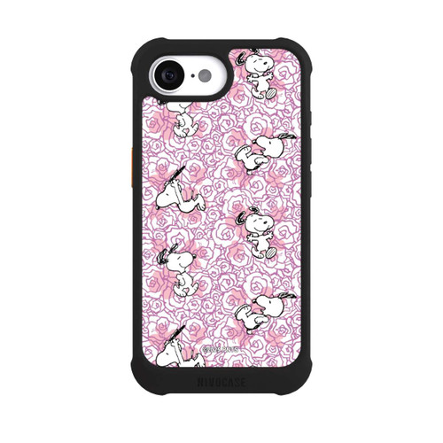 Apple iPhone 17e NIVOmax Peanuts Pink Roses Pattern