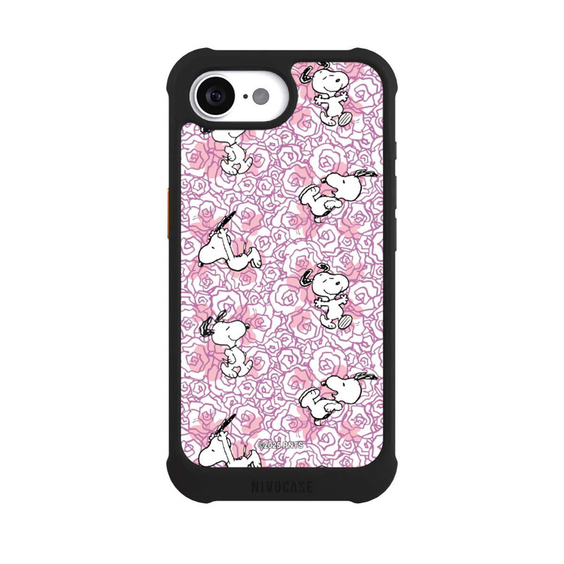 17 e NIVOmax Peanuts Pink Roses Pattern