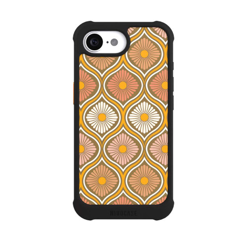 Apple iPhone 17e NIVOmax Groovy 70s Retro Mid-Century Daisy Flowers