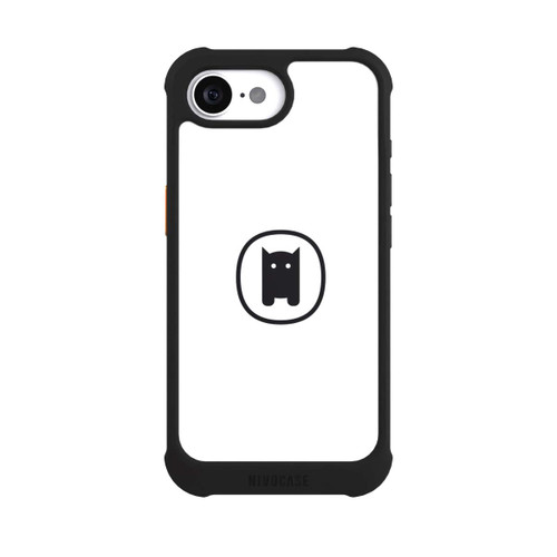Apple iPhone 17e NIVOmax Nivocase Logo Weiss