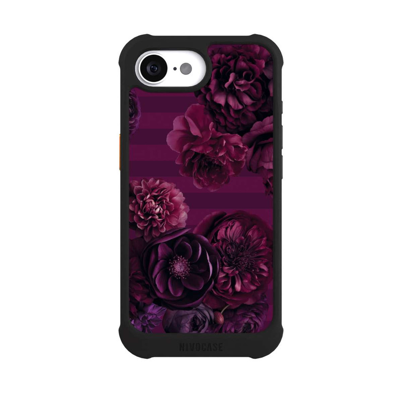 17 e NIVOmax Majestic Baroque Blossom Dream Burgundy Pink with AI