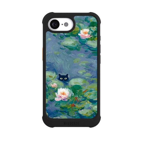 Apple iPhone 17e NIVOmax Katze im Teich Gemälde