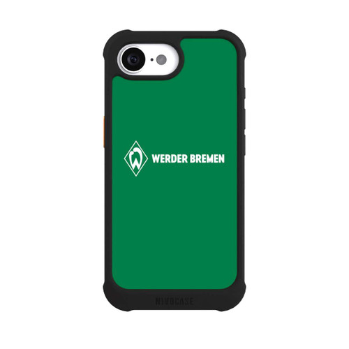 Apple iPhone 17e NIVOmax Werder Bremen Schriftzug Raute Grün