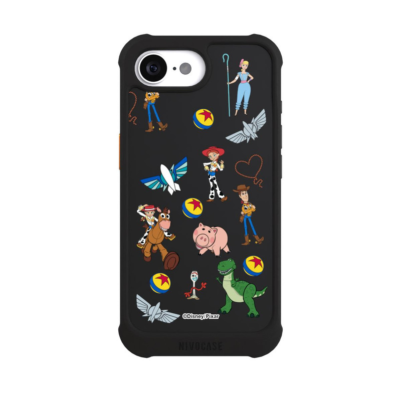 iPhone 17e NIVOmax Toy Story 5 Hero Toys Pattern Transparent