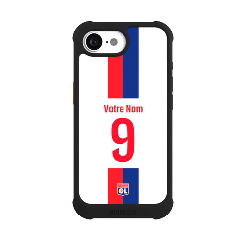 Apple iPhone 17e NIVOmax Olympique Lyonnais Maillot Personnalisable