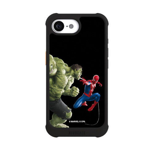 Apple iPhone 17e NIVOmax Spider-Man und Hulk