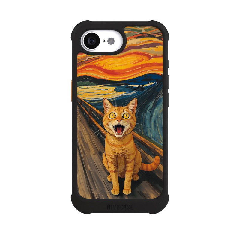 iPhone 17e NIVOmax The Scream Cat with AI