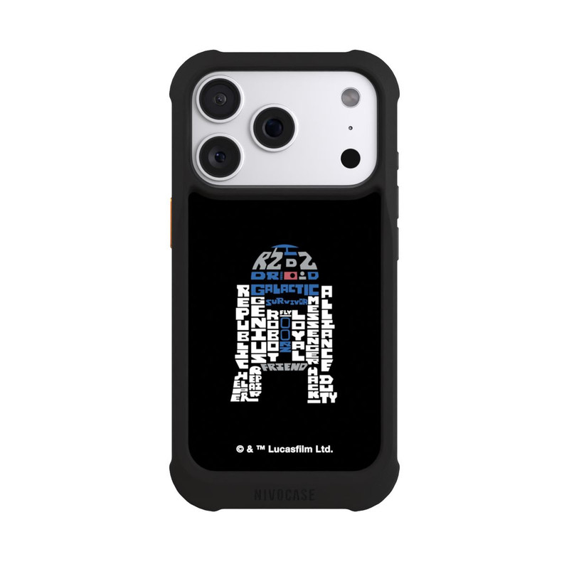 iPhone 18 Pro NIVOmax R2-D2 Typo Grafisch