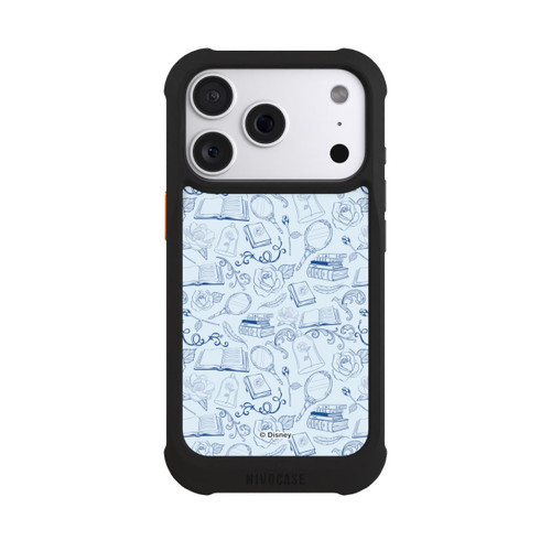 Apple iPhone 18 Pro NIVOmax La Belle et la Bête Motif Bleu