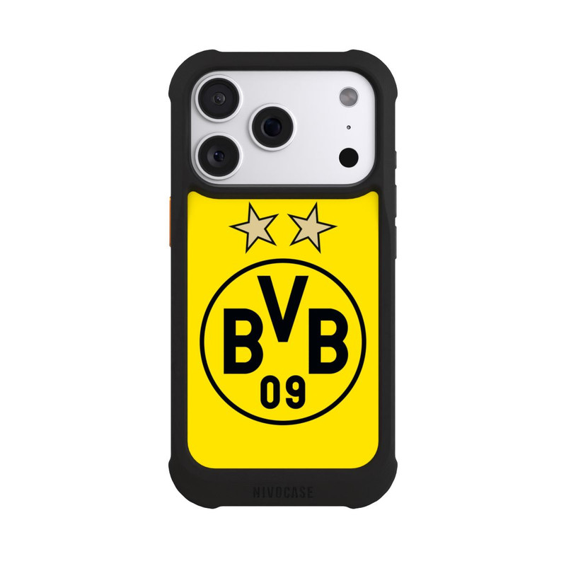 iPhone 18 Pro NIVOmax BVB Gelb / Sterne