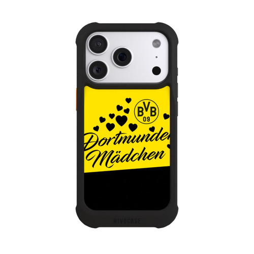 Apple iPhone 18 Pro NIVOmax BVB Dortmunder Mädel Herzen