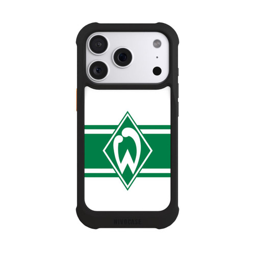 Apple iPhone 18 Pro NIVOmax Werder Stripes White