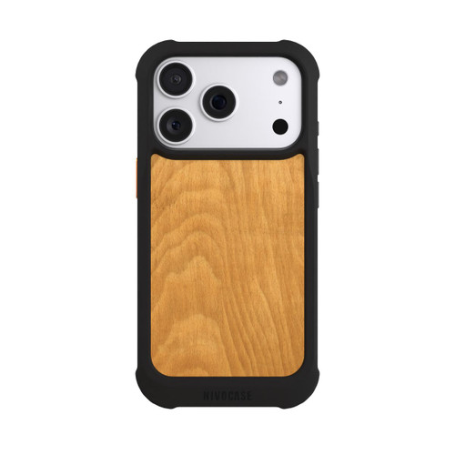 Apple iPhone 18 Pro NIVOmax Look Bois de Placage
