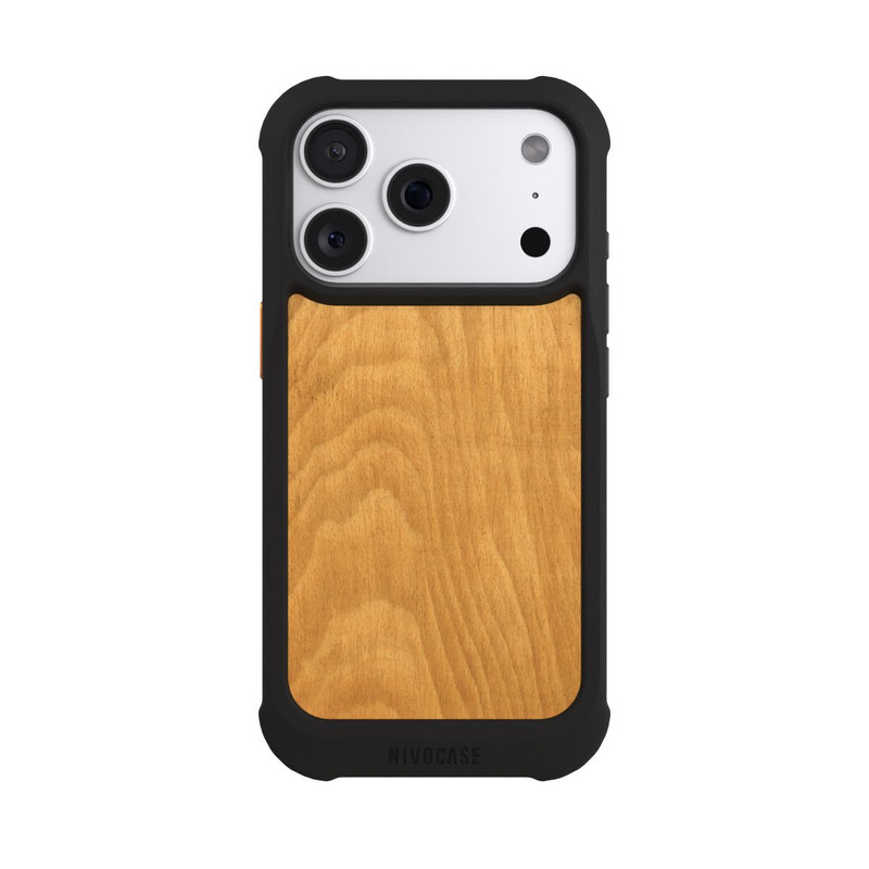 iPhone 18 Pro NIVOmax Look Bois de Placage