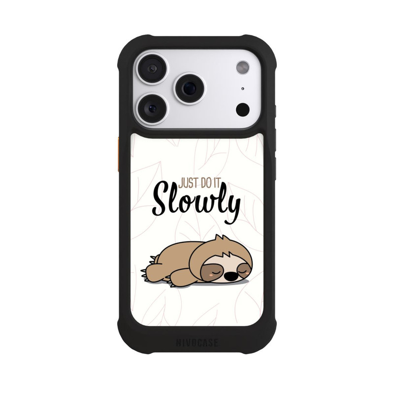 iPhone 18 Pro NIVOmax Just Do It Slowly Sloth