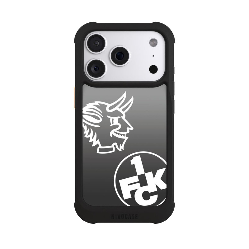 iPhone 18 Pro NIVOmax Teufelskopf FCK auf Schwarz