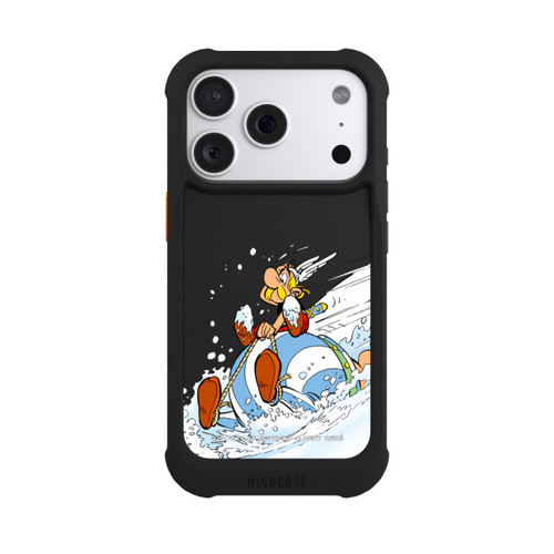 Apple iPhone 18 Pro NIVOmax Astérix &amp; Obélix Luge Transparent