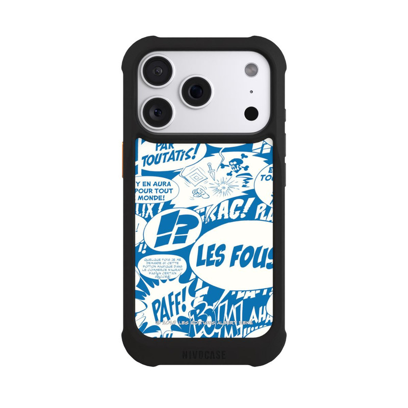 iPhone 18 Pro NIVOmax Sprechblasen Asterix Blau