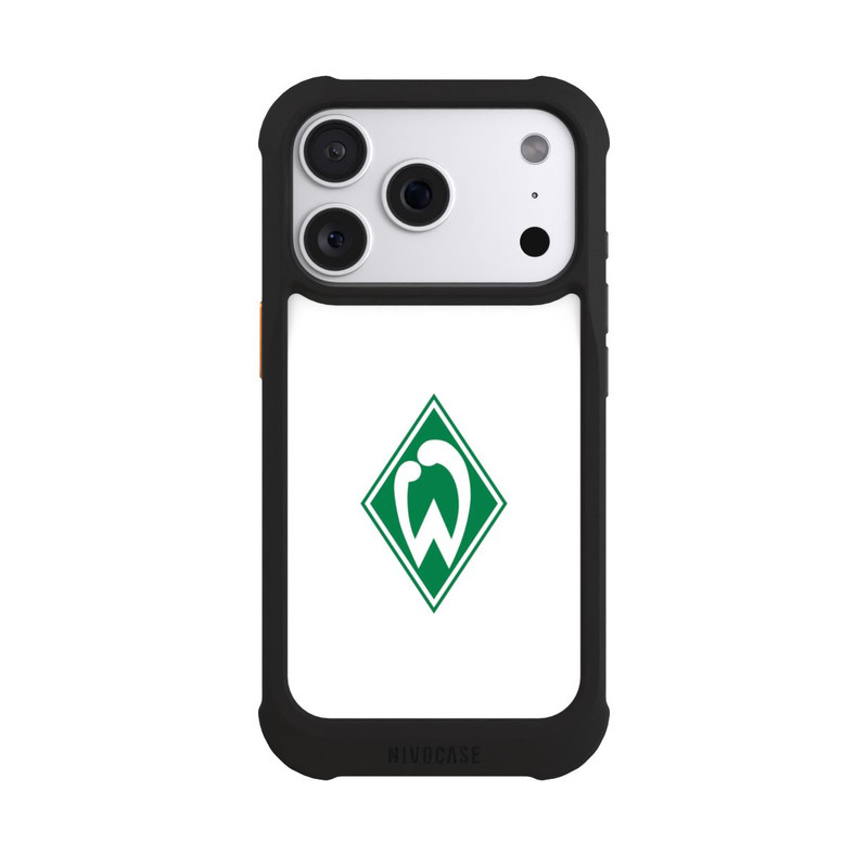 iPhone 18 Pro NIVOmax Logo auf Weiß - Werder Bremen