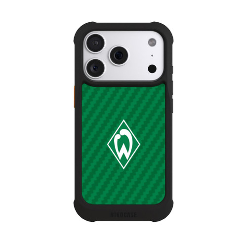 Apple iPhone 18 Pro NIVOmax Carbonlook - Werder Bremen
