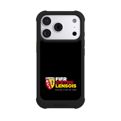 Apple iPhone 18 Pro NIVOmax RC Lens Logo en bas Noir