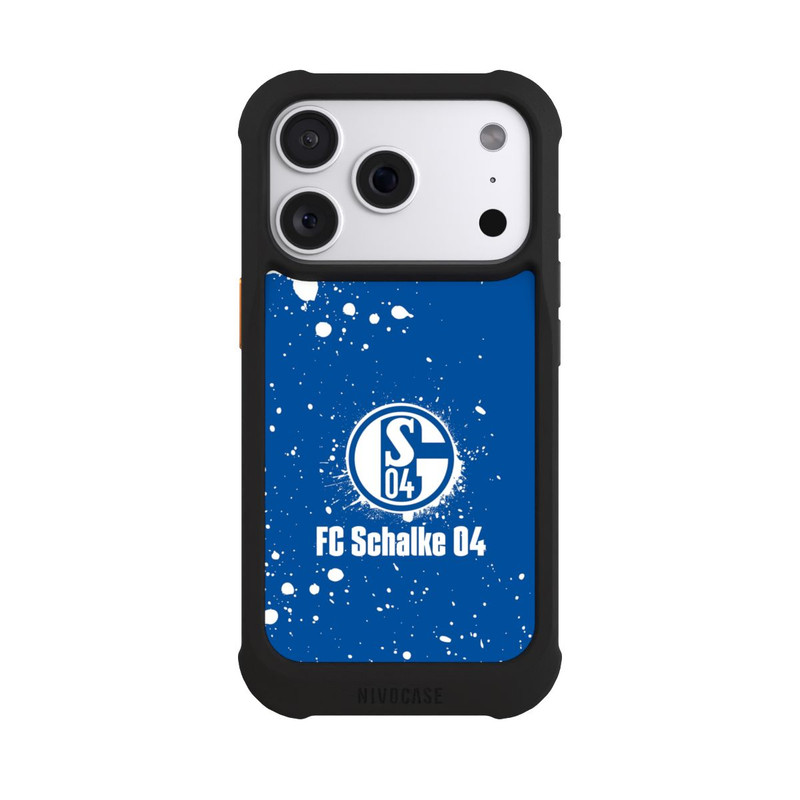 iPhone 18 Pro NIVOmax Schalke 04 - Spraylogo