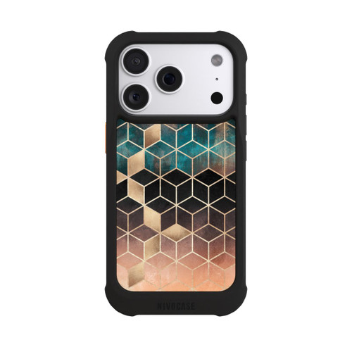 Apple iPhone 18 Pro NIVOmax Ombre Traum Würfel Gold Druck