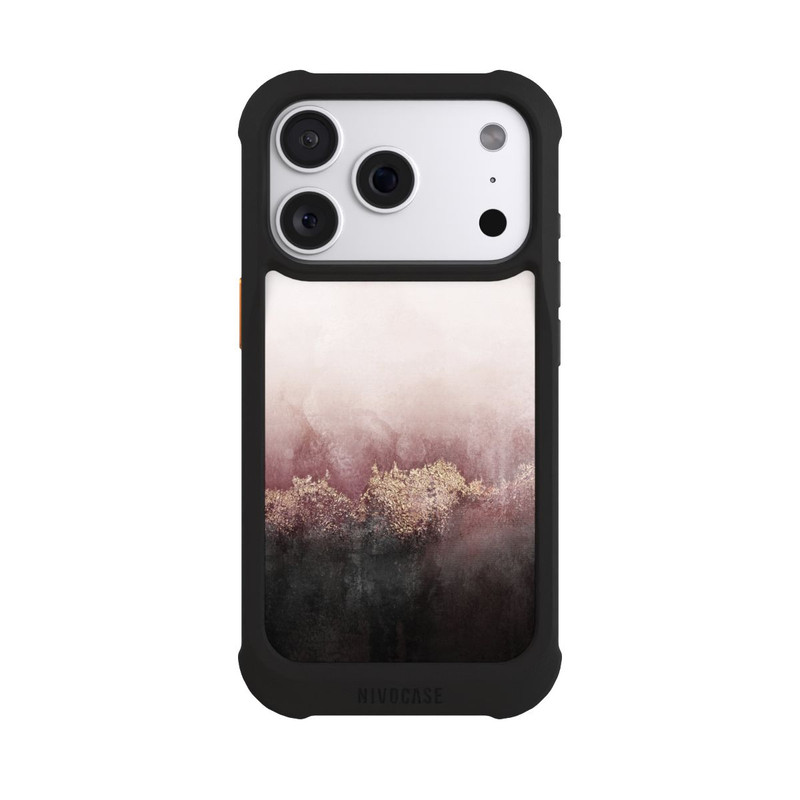 iPhone 18 Pro NIVOmax Rosa Himmelsstaub Golddruck