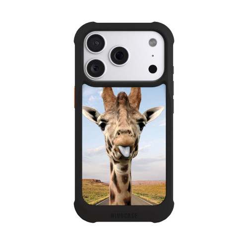 Apple iPhone 18 Pro NIVOmax Giraffe auf der Straße